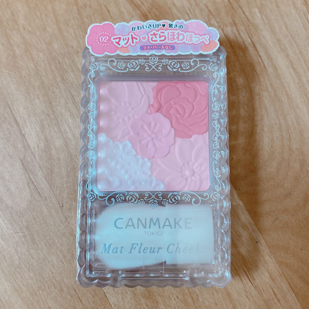 マットフルールチークス/キャンメイク/パウダーチークを使ったクチコミ(1枚目)