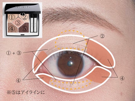 【旧】サンク クルール クチュール/Dior/アイシャドウパレットを使ったクチコミ(5枚目)