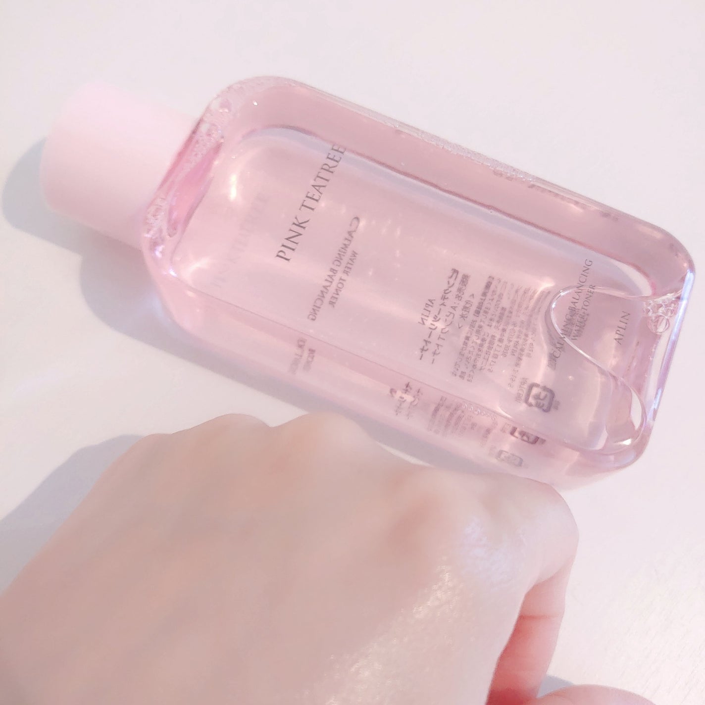 ピンクティーツリートナー/APLIN/化粧水を使ったクチコミ(4枚目)