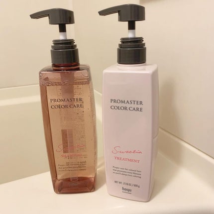 シャンプー/ヘアトリートメント スウィーティアライン/プロマスター カラーケアLX/サロンシャンプーを使ったクチコミ(1枚目)