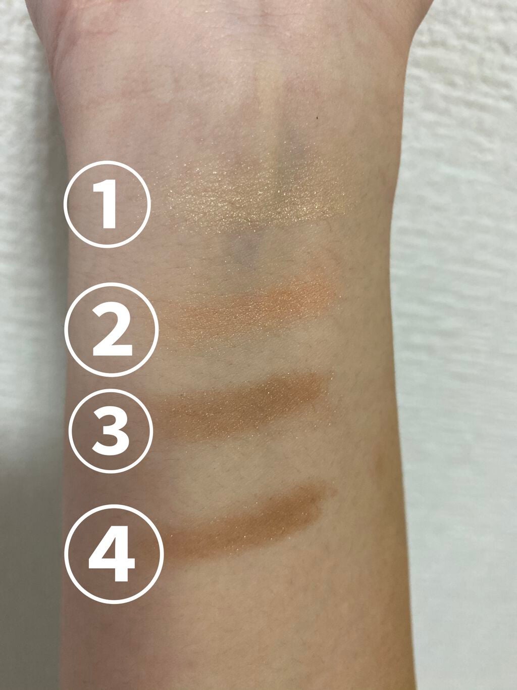 スキニーリッチシャドウ/excel/アイシャドウパレットを使ったクチコミ(3枚目)