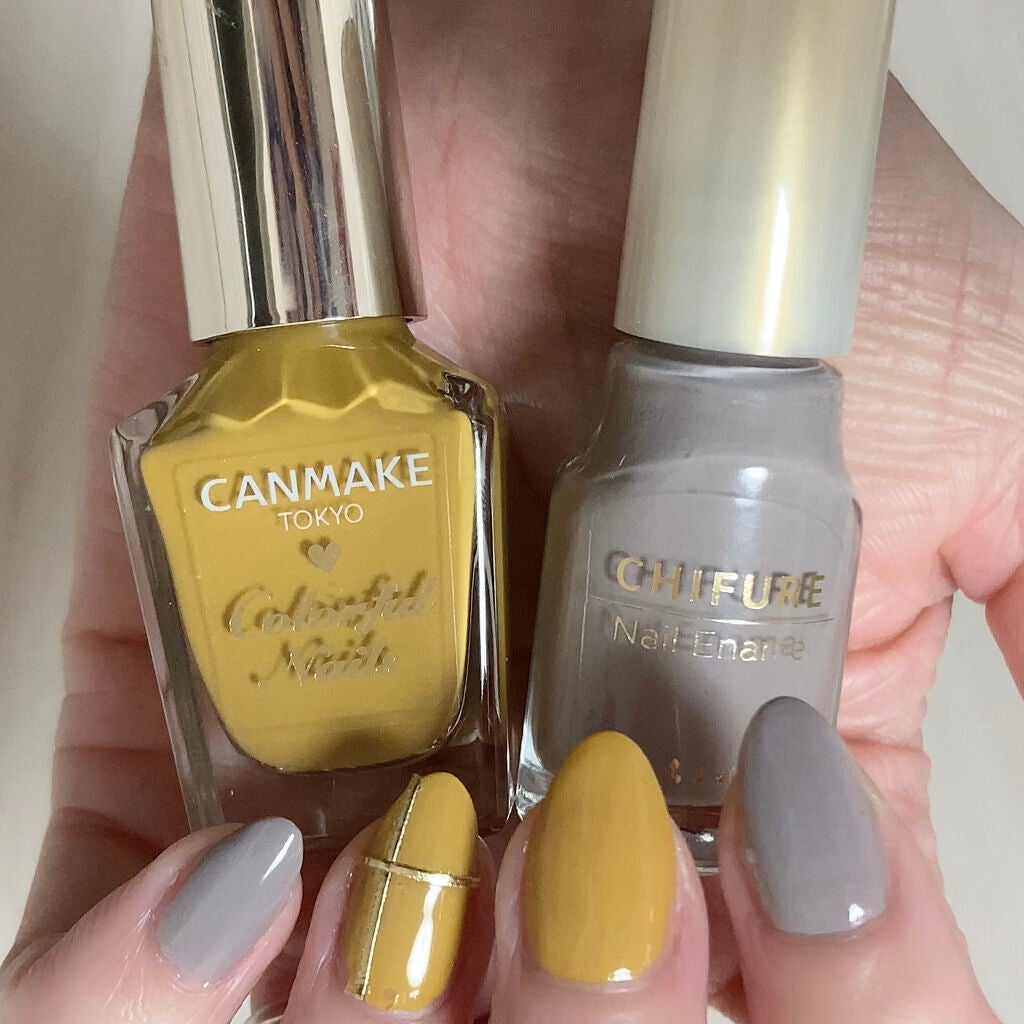 カラフルネイルズ/キャンメイク/マニキュアを使ったクチコミ(3枚目)
