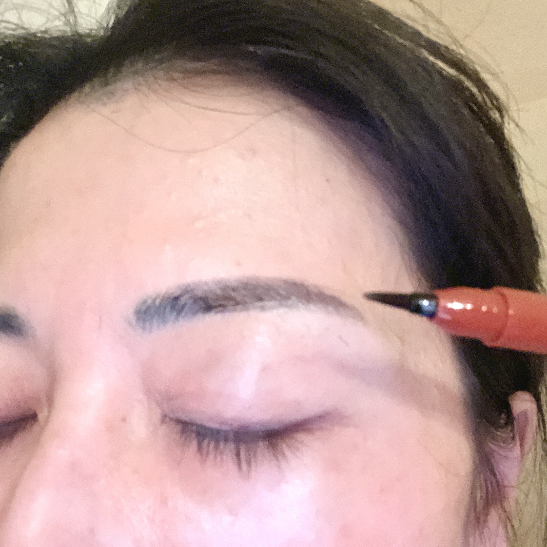 メークソリューション アイブロウティント/メークソリューション/眉ティントを使ったクチコミ（3枚目）