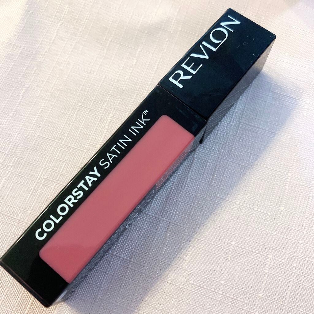 カラーステイ サテン インク/REVLON/口紅を使ったクチコミ(1枚目)
