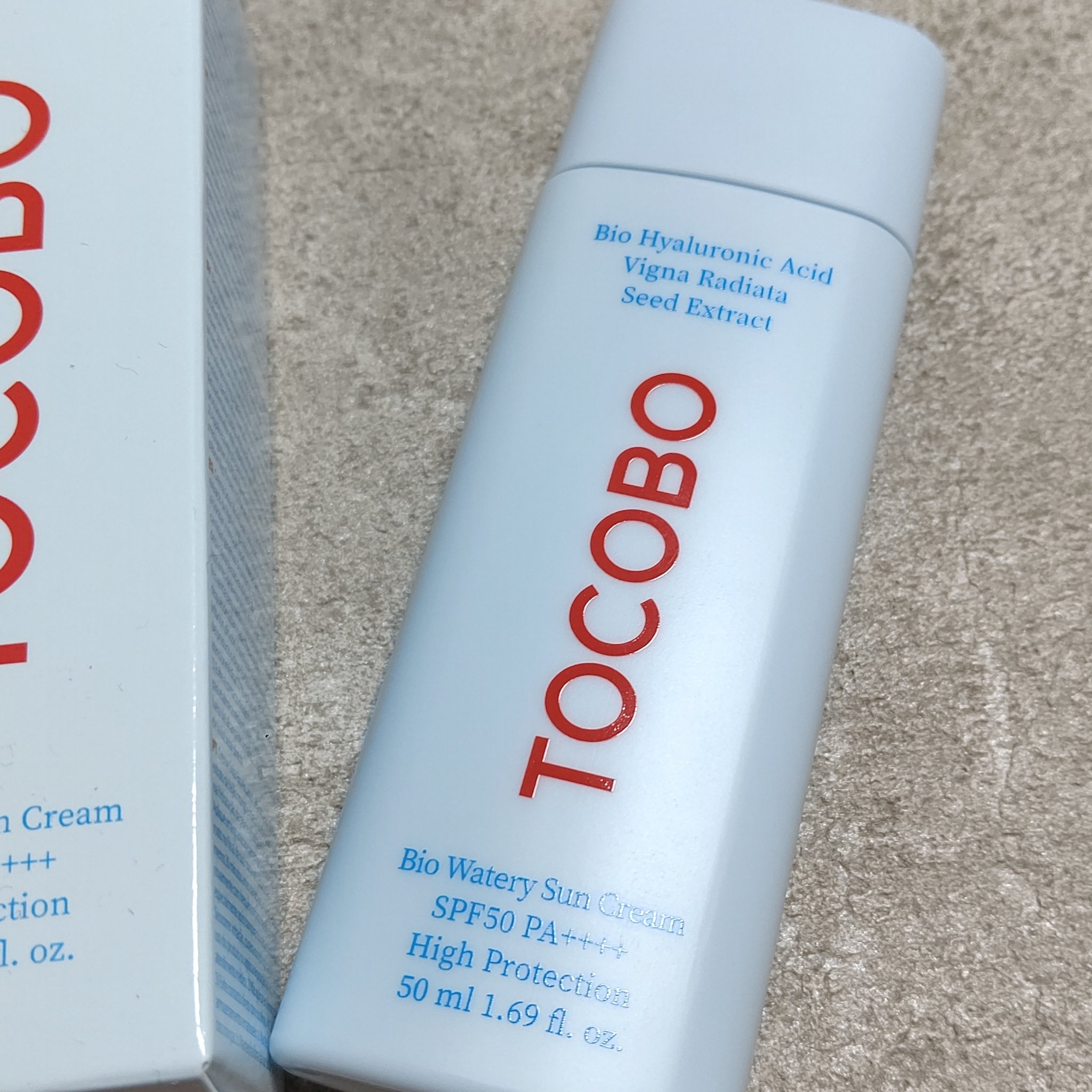 バイオウォータリーサンクリーム/TOCOBO/日焼け止めクリームを使ったクチコミ（2枚目）