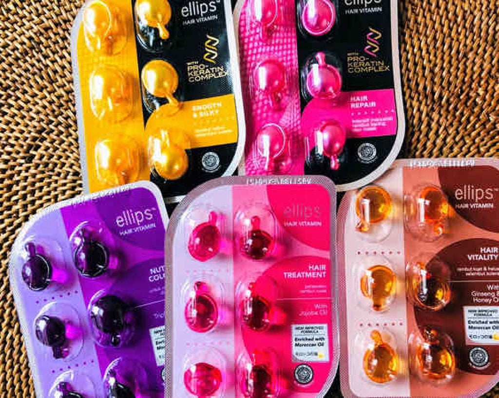 ヘアーオイル【スムース&シャイニー】/ellips/ヘアオイルを使ったクチコミ(1枚目)