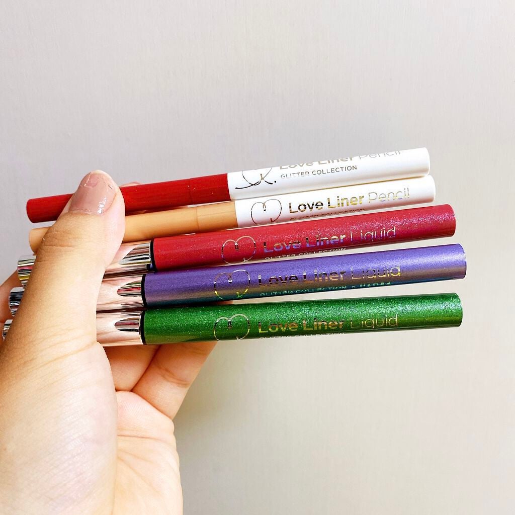 ラブ・ライナー リキッド グリッターコレクション/ラブ・ライナー/リキッドアイライナーを使ったクチコミ(1枚目)