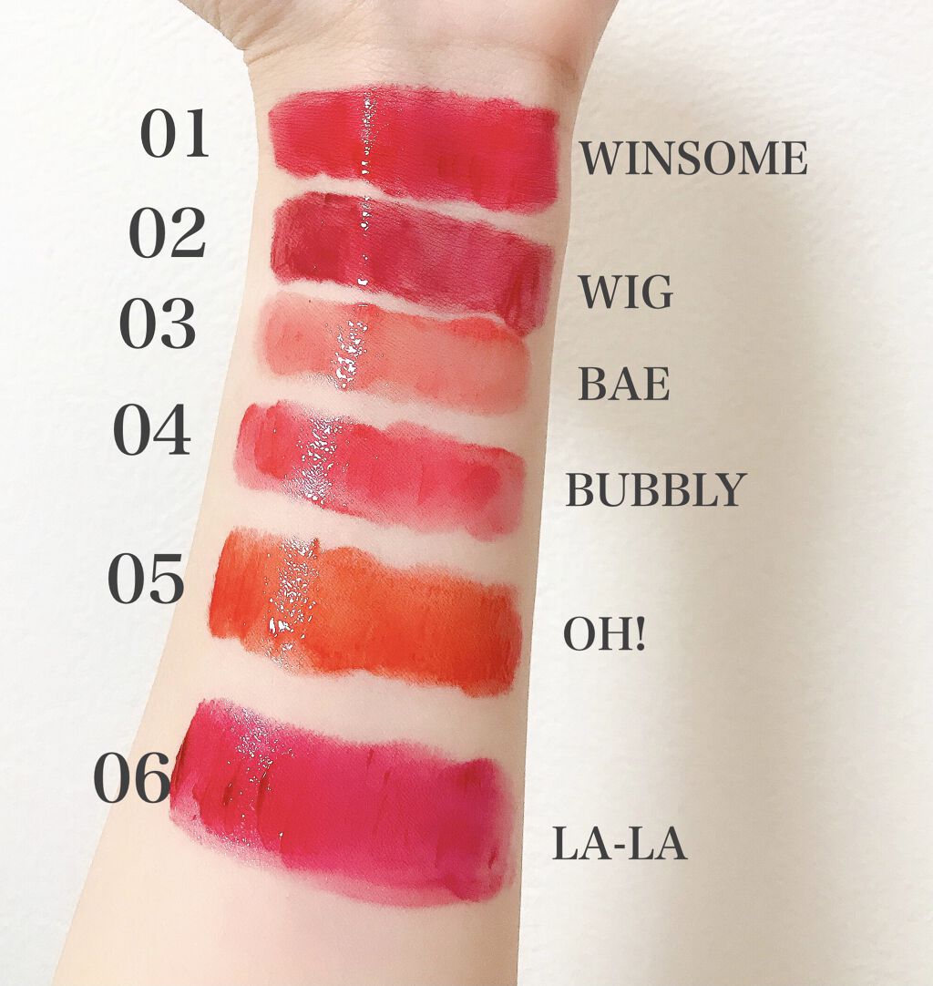 ホリカホリカ ハートクラッシュグローティントエアー/HOLIKA HOLIKA/リップティントを使ったクチコミ（2枚目）