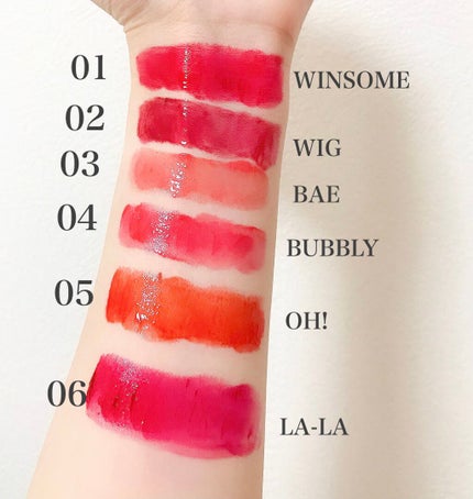 ホリカホリカ ハートクラッシュグローティントエアー/HOLIKA HOLIKA/リップティントを使ったクチコミ(7枚目)