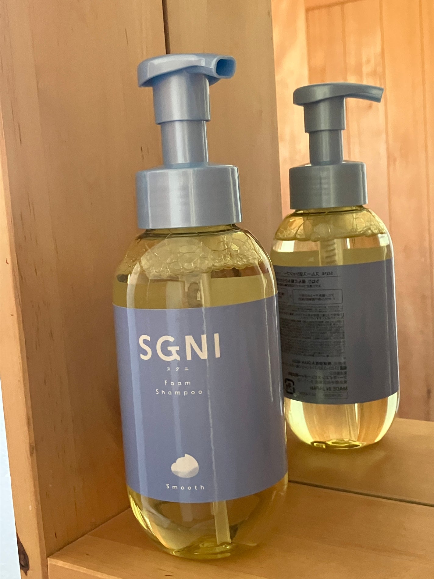 スムース泡シャンプー〈ホワイトティーの香り〉/SGNI/市販シャンプーを使ったクチコミ(2枚目)