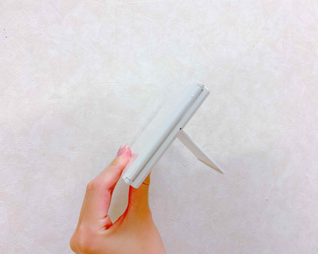 LED付コンパクト三面鏡/DAISO/その他化粧小物を使ったクチコミ(3枚目)