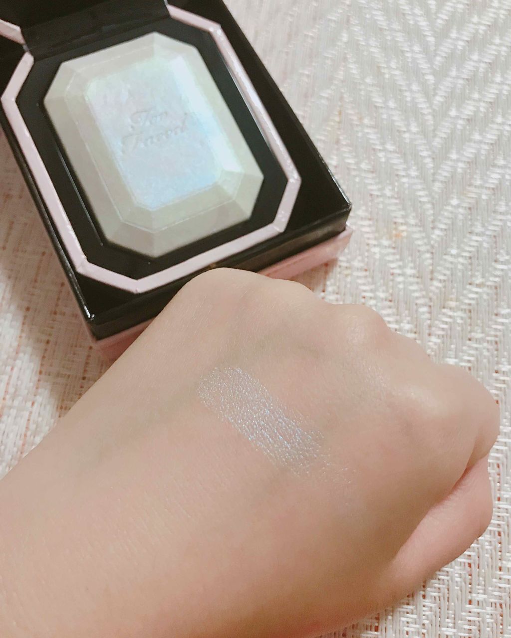 ダイヤモンドライト マルチユース ハイライター/Too Faced/パウダーハイライトを使ったクチコミ（2枚目）