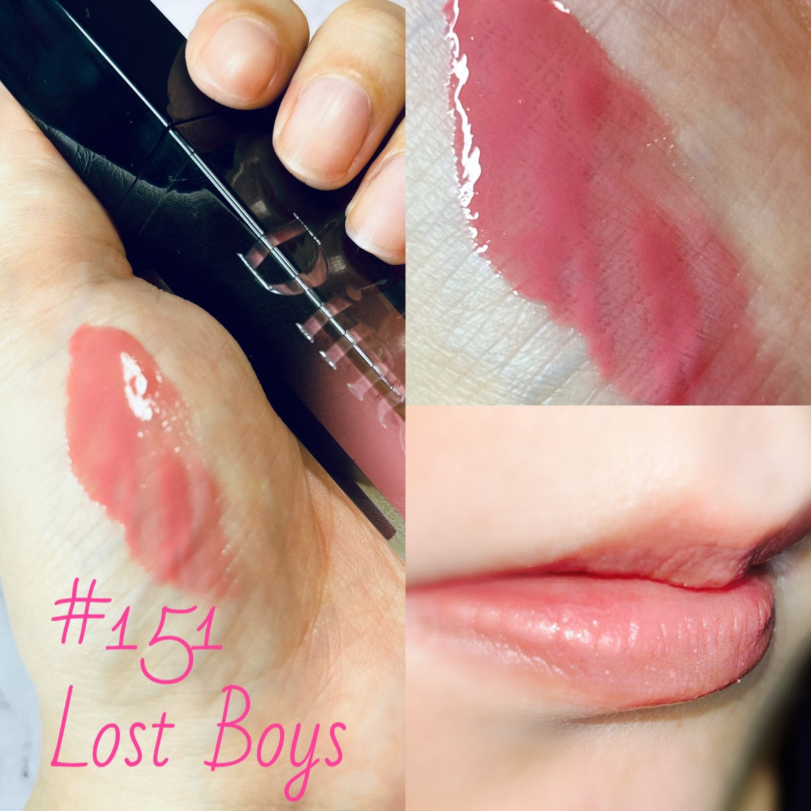 ディープキスド プランピング リップエナメル/Dinto/リップグロスを使ったクチコミ(3枚目)