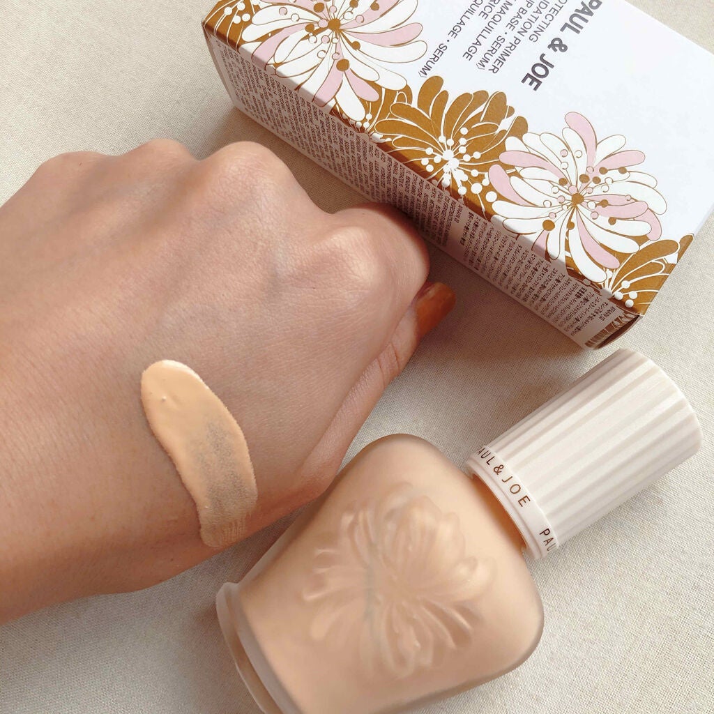 プロテクティング ファンデーション プライマー /PAUL & JOE BEAUTE/化粧下地を使ったクチコミ(2枚目)