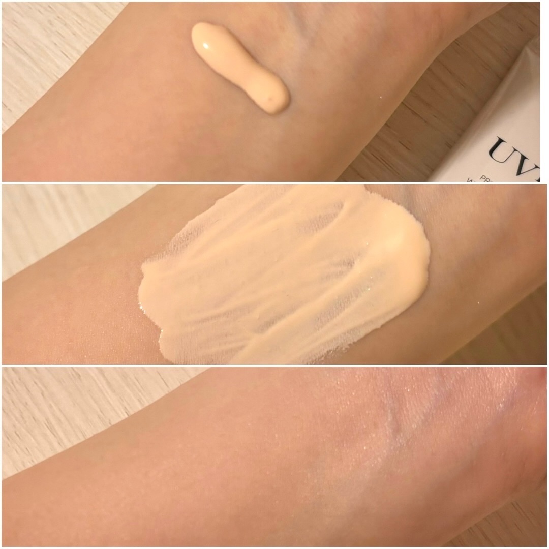 ウォータフルトーンアップサンクリーム/ダルバ/日焼け止めクリームを使ったクチコミ（3枚目）