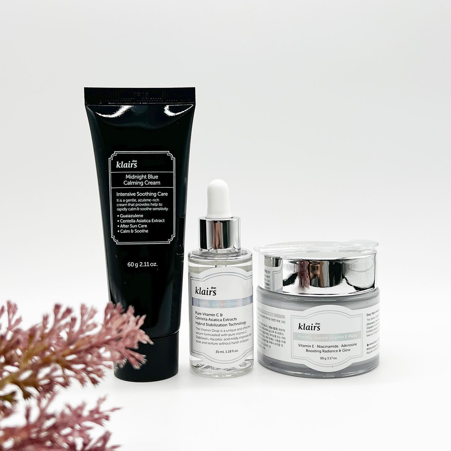 ミッドナイトブルーカーミングクリーム/Klairs/フェイスクリームを使ったクチコミ（1枚目）