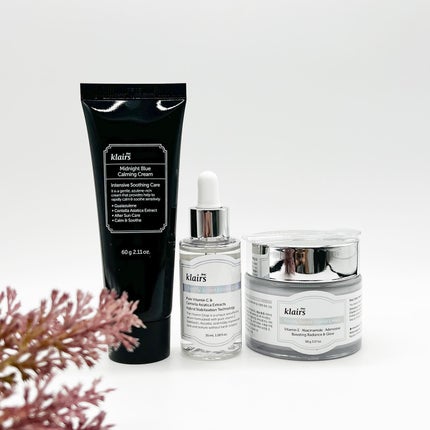 ミッドナイトブルーカーミングクリーム/Klairs/フェイスクリームを使ったクチコミ(1枚目)