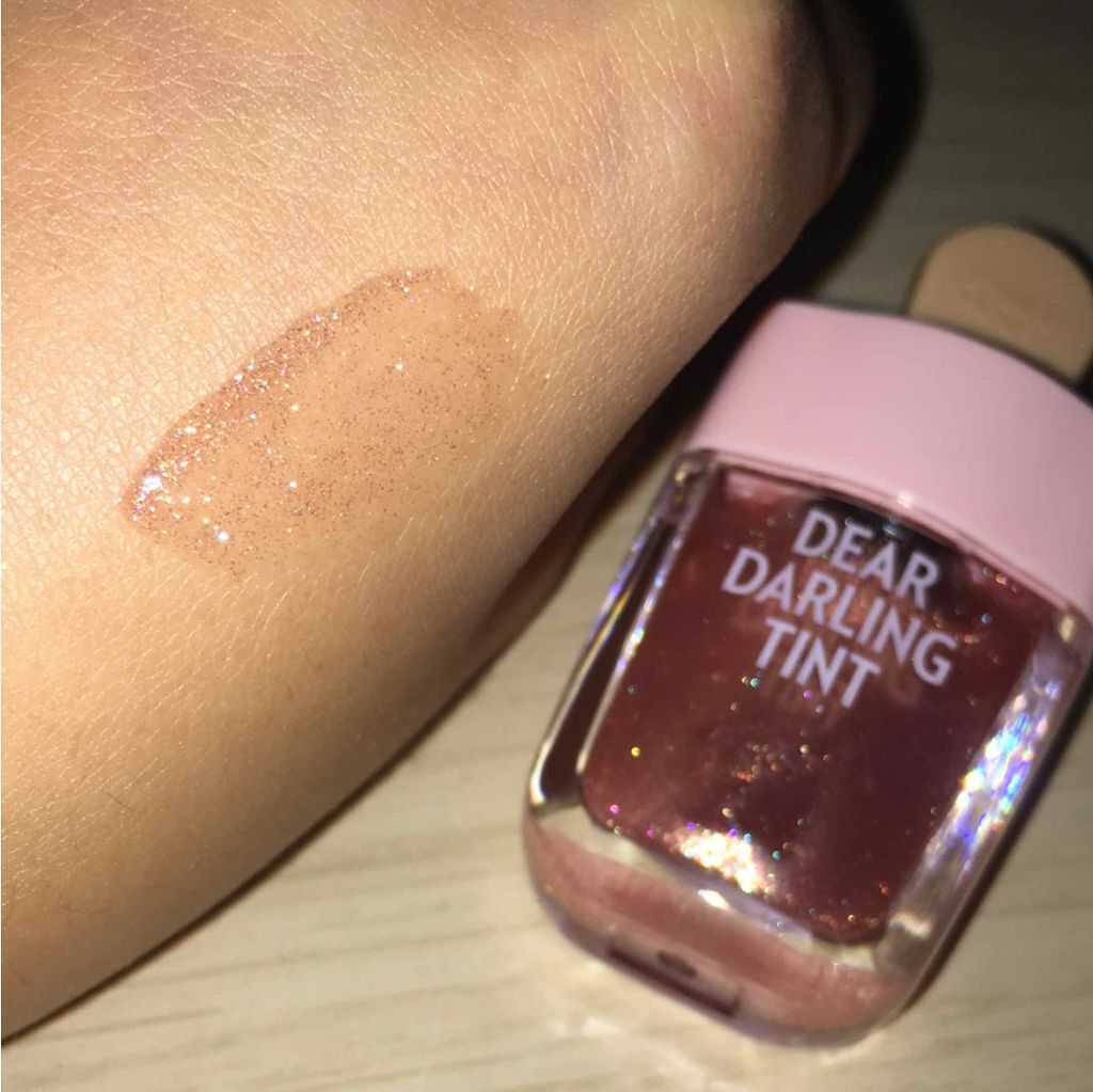 ディアダーリン ウォータージェルティント （アイスティント）/ETUDE/口紅を使ったクチコミ（2枚目）