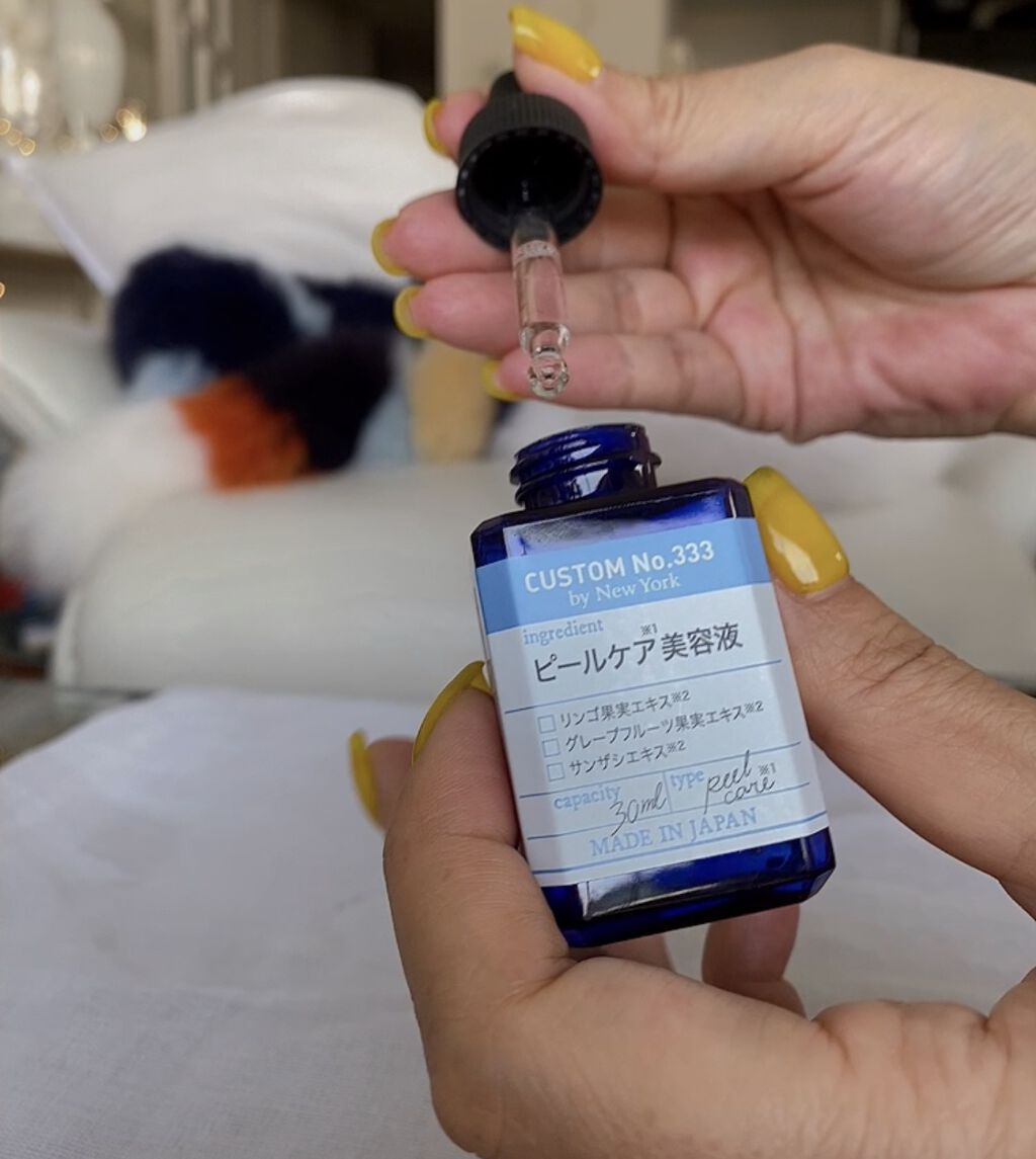 角質ピーリング/CUSTOM No.333 by New York/ピーリングを使ったクチコミ（3枚目）