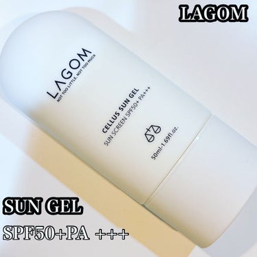 サンジェル SPF50+／PA+++/LAGOM /日焼け止め・UVケアを使ったクチコミ（1枚目）