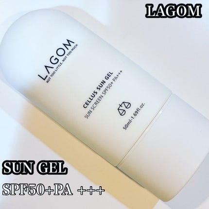 サンジェル SPF50+/PA+++/LAGOM /日焼け止め・UVケアを使ったクチコミ(1枚目)