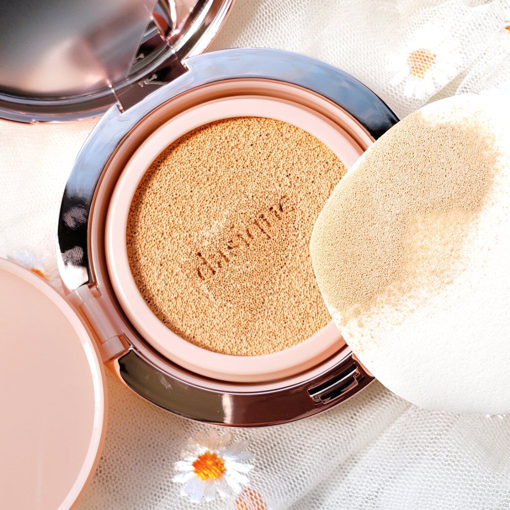 エアーブラーフィットクッション/dasique/クッションファンデーションを使ったクチコミ(3枚目)