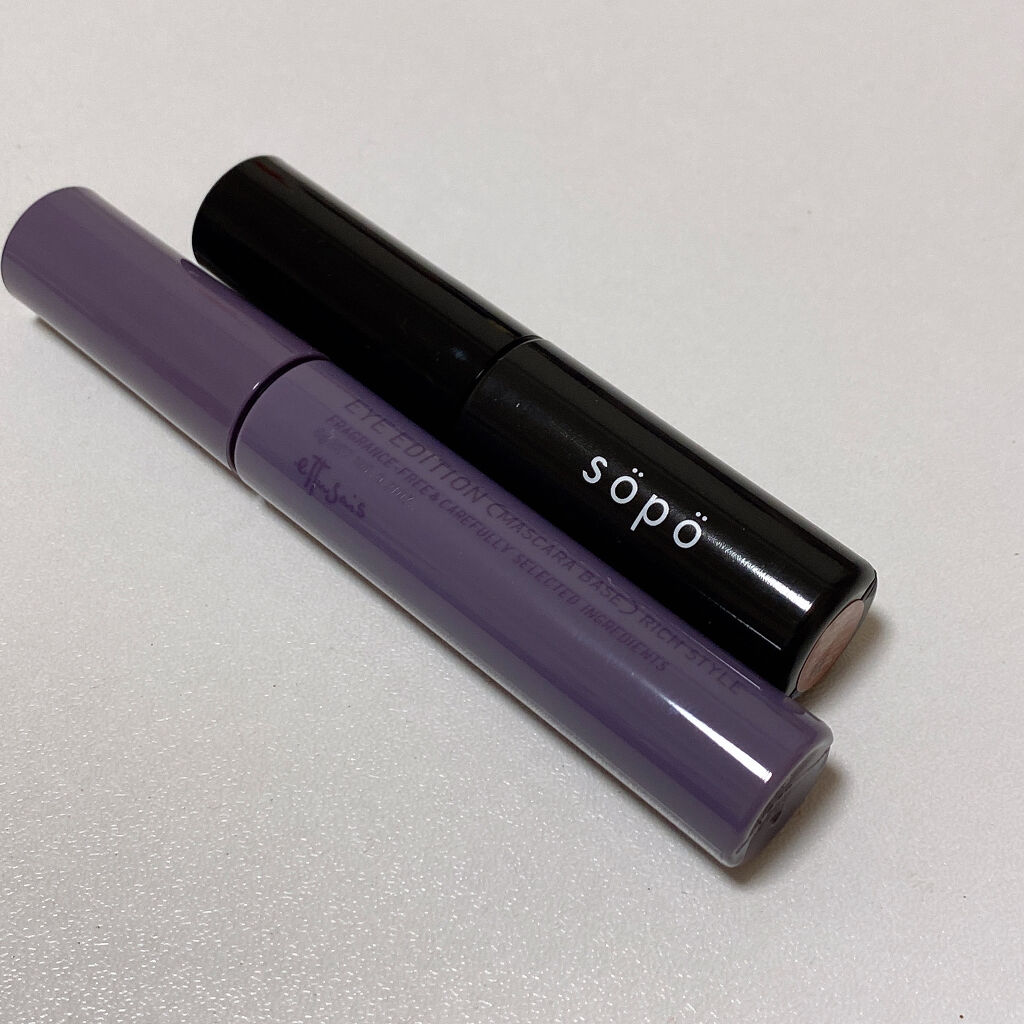 カラーマスカラ/sopo/マスカラを使ったクチコミ（1枚目）