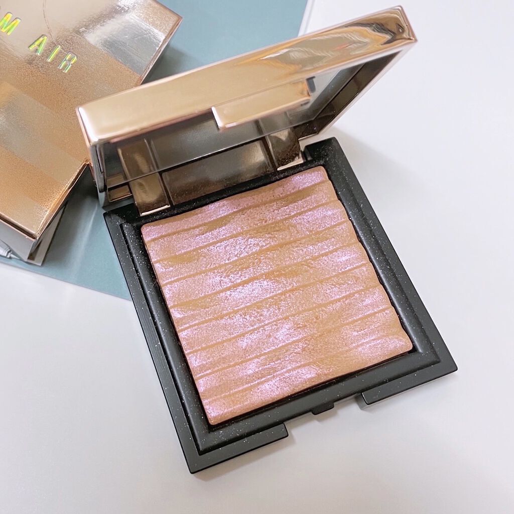 プリズム エアー ハイライター 02 FAIRY PINK/CLIO/パウダーハイライトを使ったクチコミ（2枚目）