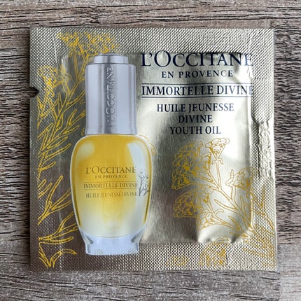 イモーテル ディヴァインインテンシヴオイル/L'OCCITANE/ブースター・導入液を使ったクチコミ(2枚目)