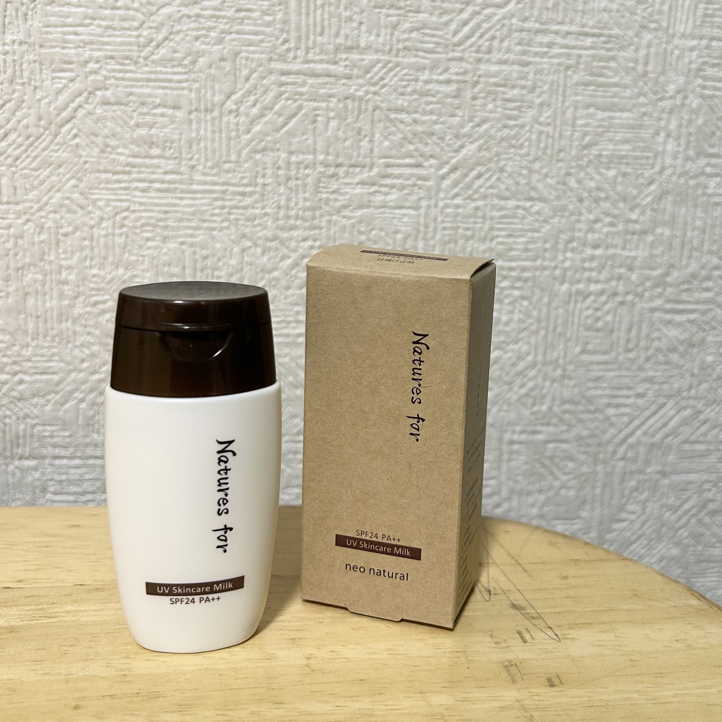 UVスキンケアミルク/Natures for/日焼け止め・UVケアを使ったクチコミ（1枚目）