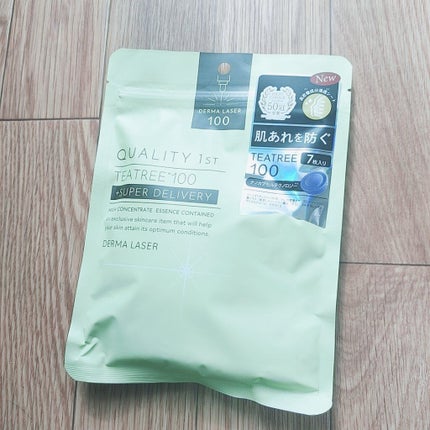 ダーマレーザー スーパーTEATREE100マスク/クオリティファースト/シートマスク・パックを使ったクチコミ(1枚目)