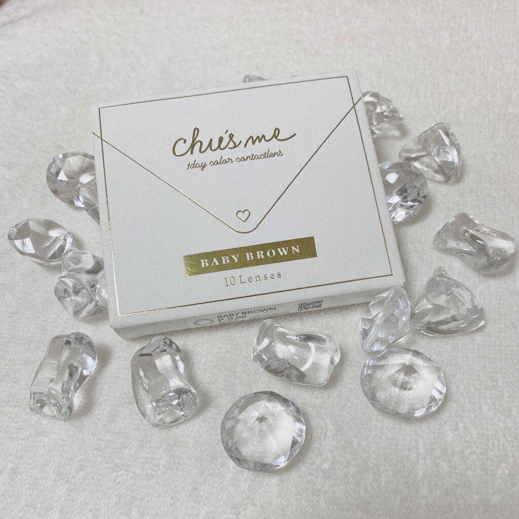 Chu's me 1day/Chu's me/ワンデー(1DAY)カラコンを使ったクチコミ(1枚目)