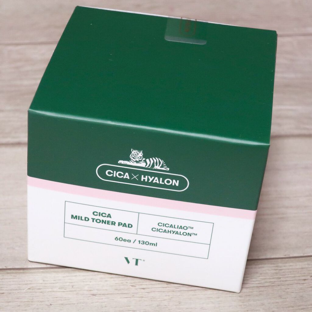 CICA マイルドトナーパッド/VT/トナーパッドを使ったクチコミ（1枚目）