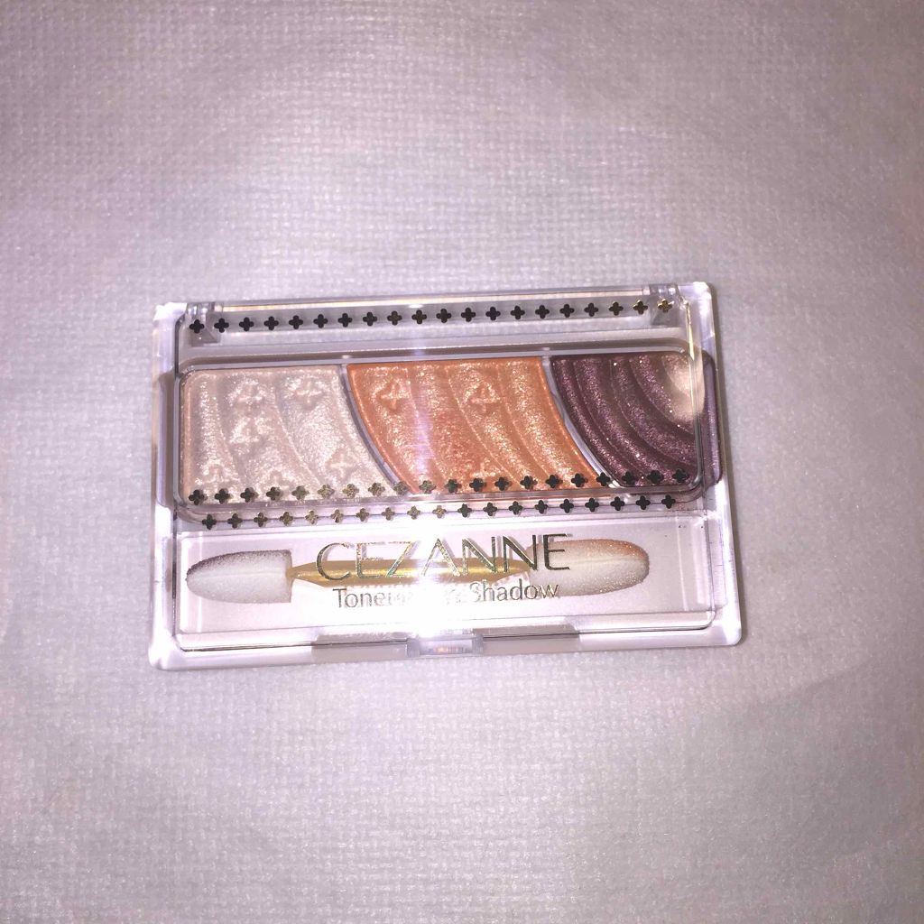 トーンアップアイシャドウ/CEZANNE/アイシャドウパレットを使ったクチコミ(1枚目)