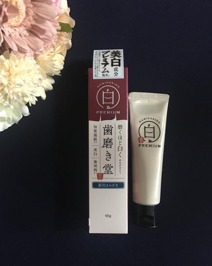 歯磨き堂 薬用ホワイトニングペースト プレミアム/歯磨き堂/歯磨き粉を使ったクチコミ(1枚目)