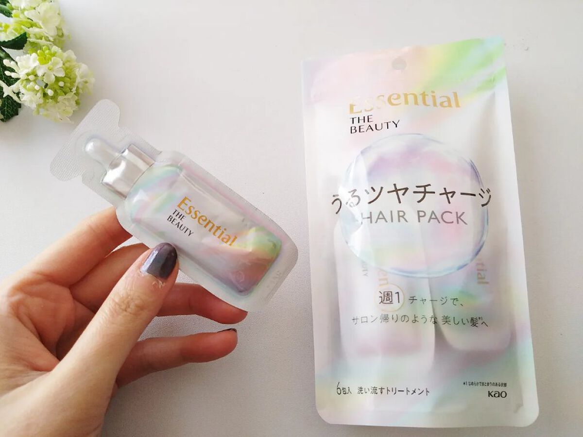 ザビューティ うるツヤチャージヘアパック/エッセンシャル/ヘアマスク・ヘアパックを使ったクチコミ（1枚目）