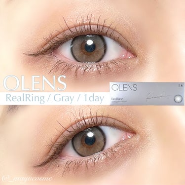 Real Ring 1day/OLENS/ワンデー（１DAY）カラコンを使ったクチコミ（1枚目）