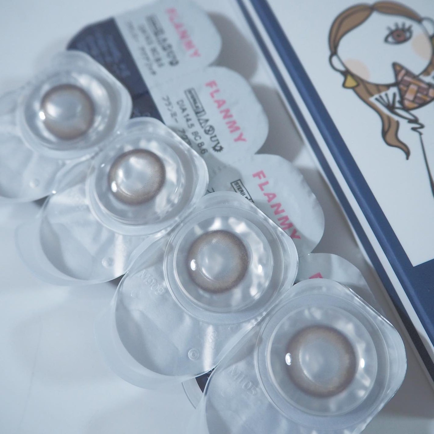 FLANMY 1day/FLANMY/ワンデー(1DAY)カラコンを使ったクチコミ(6枚目)