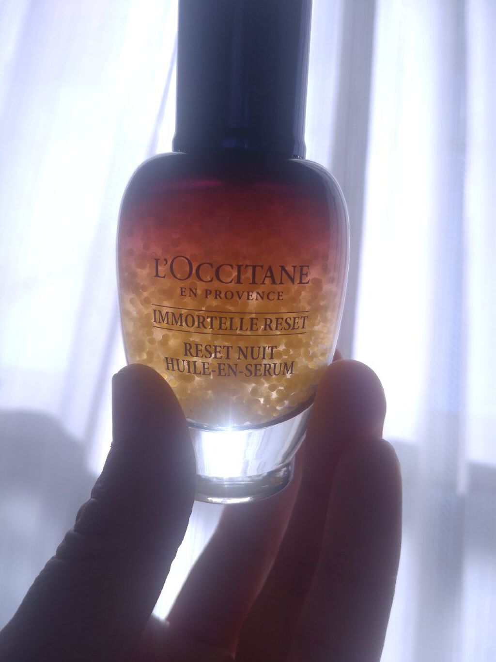 イモーテル オーバーナイトリセットセラム/L'OCCITANE/美容液を使ったクチコミ（2枚目）