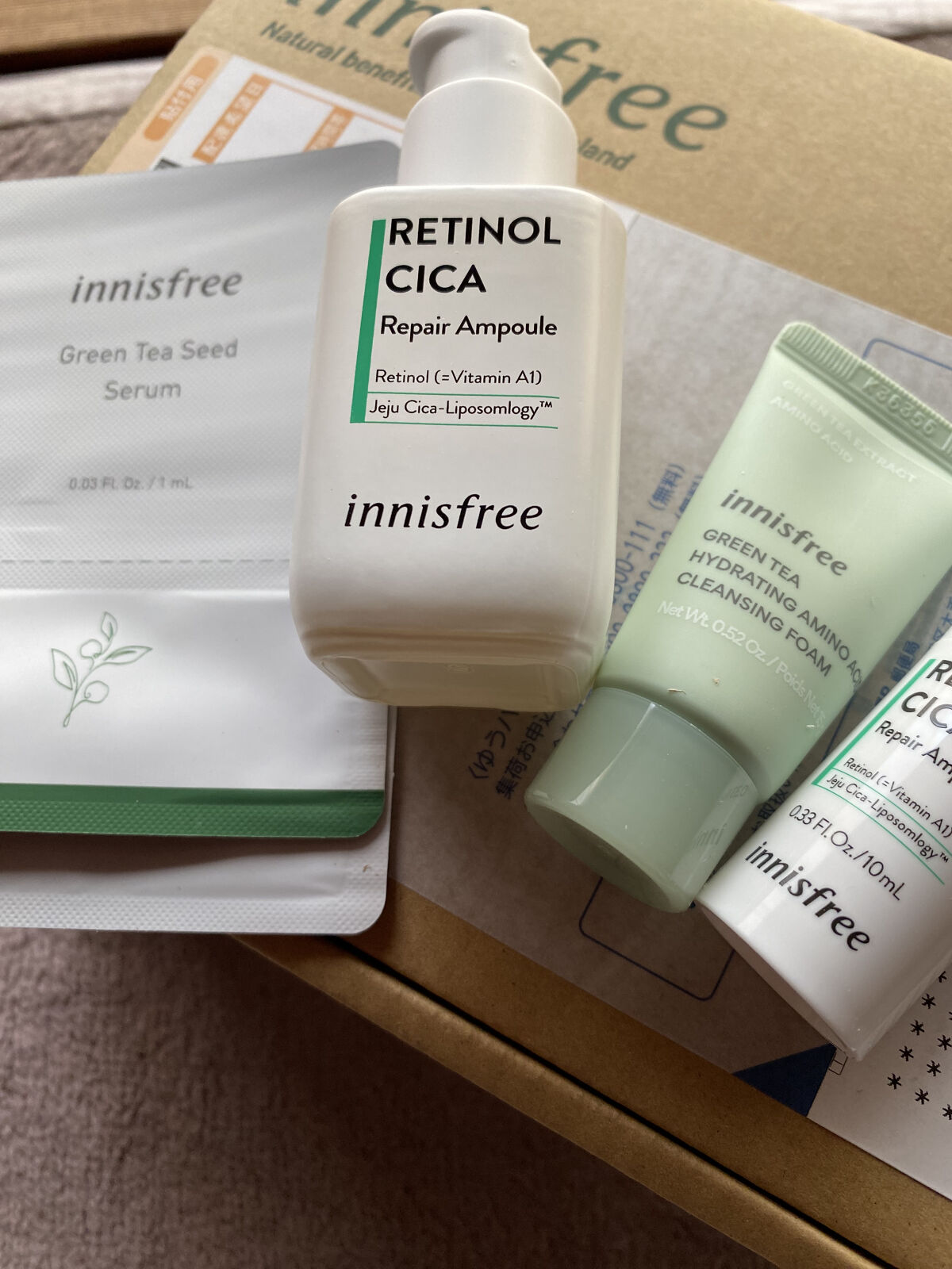 レチノール　シカ　リペア　セラム/innisfree/美容液を使ったクチコミ（2枚目）