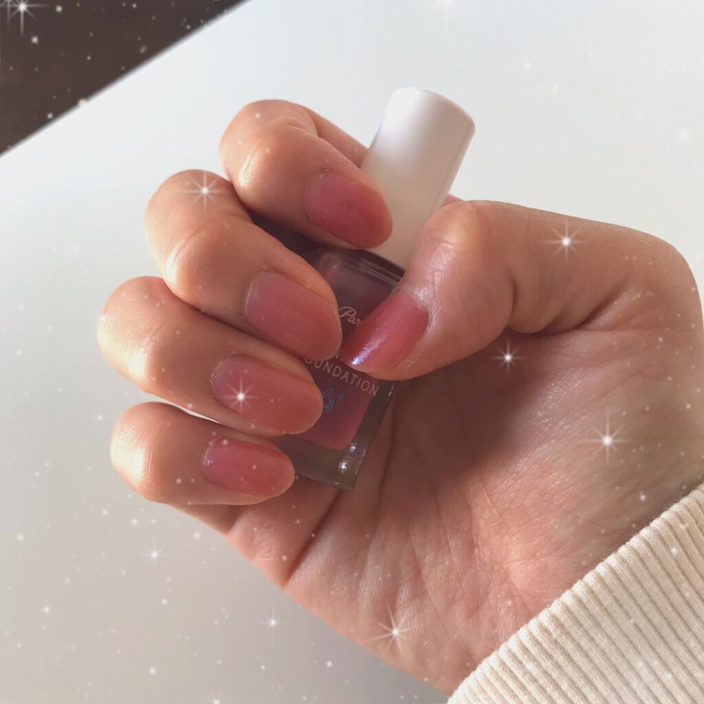 ネイルファンデーション/パラドゥ/マニキュアを使ったクチコミ（2枚目）