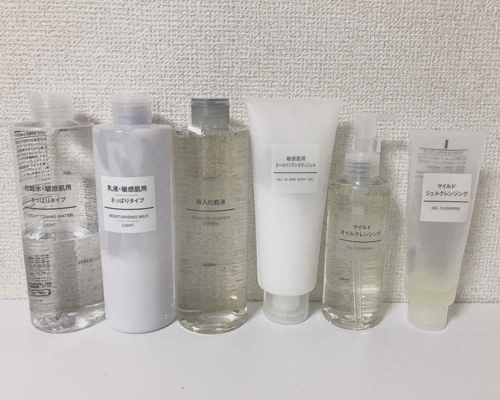 敏感肌用オールインワンボディジェル/無印良品/ボディローションを使ったクチコミ（1枚目）