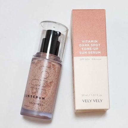 ビタミントーンアップサンセラム/VELY VELY/日焼け止めローションを使ったクチコミ(5枚目)