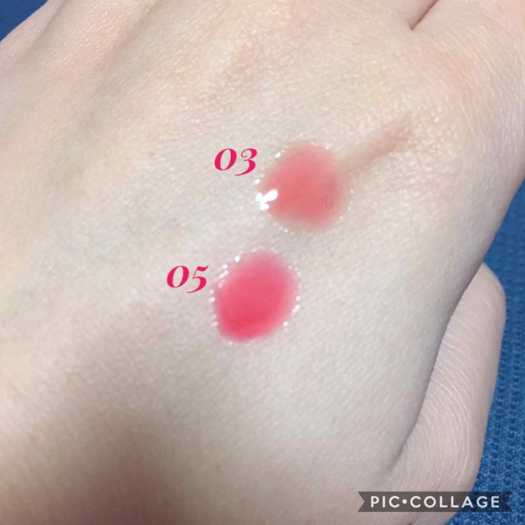 プランプカラーリップ/CHOOSY/リップグロスを使ったクチコミ（2枚目）