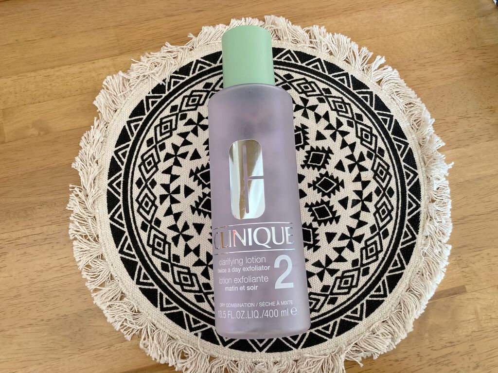 クラリファイング ローション 2 400ml/CLINIQUE/拭き取り化粧水を使ったクチコミ（1枚目）