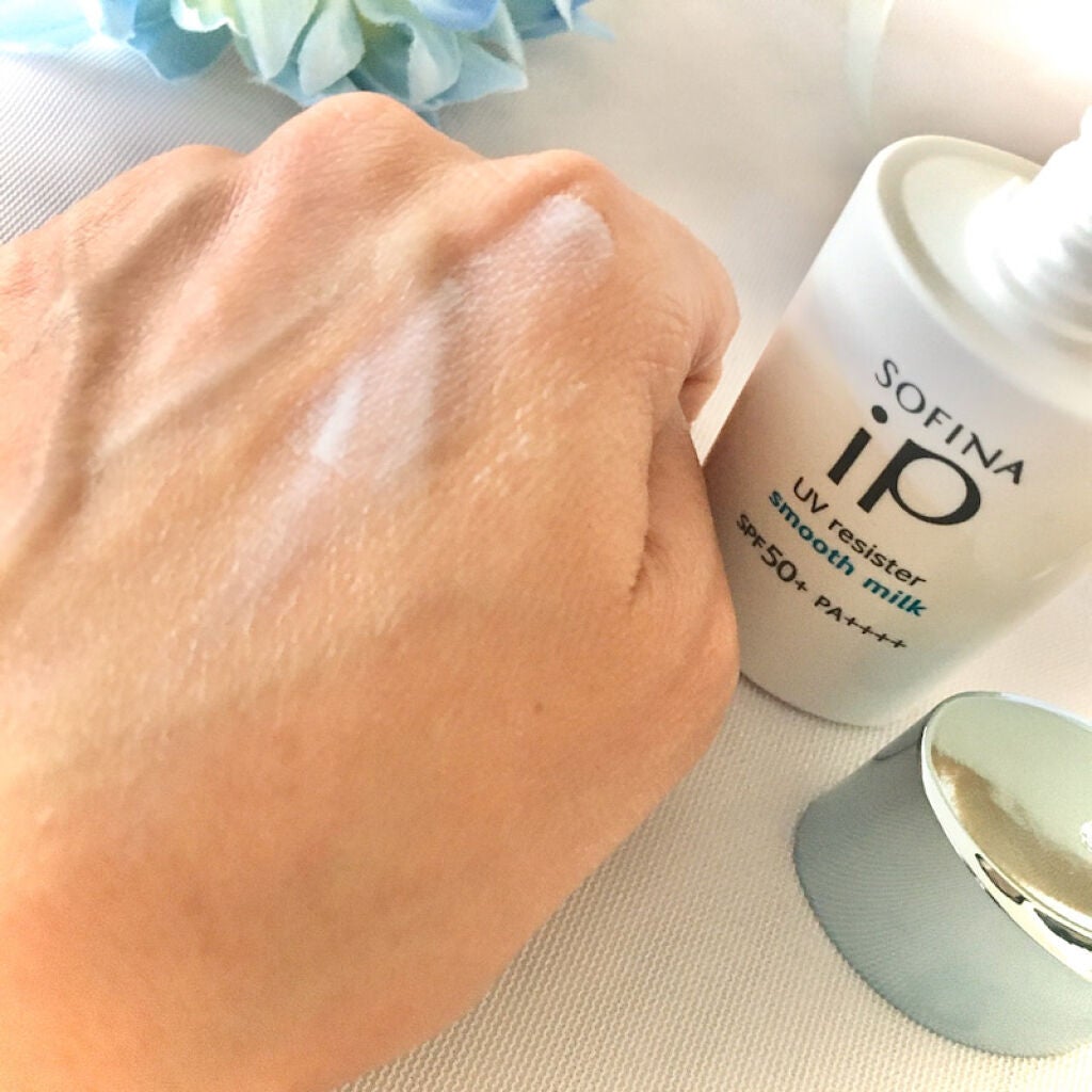 SOFINA iP UVレジスト スムースミルク/SOFINA iP/日焼け止め・UVケアを使ったクチコミ(3枚目)