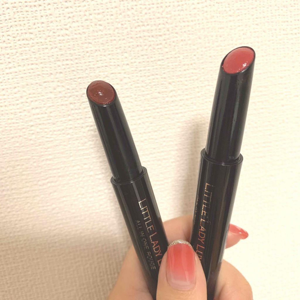 オールインワンルージュ/リトルレディ リュクス/リップグロスを使ったクチコミ（2枚目）