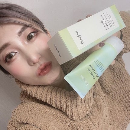 グリーンティーウォーターボム/Bonajour/フェイスクリームを使ったクチコミ(2枚目)