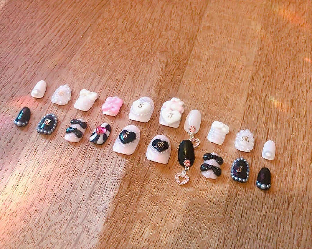 ジェルネイル(ライト対応)/セリア/ジェルネイルを使ったクチコミ(2枚目)