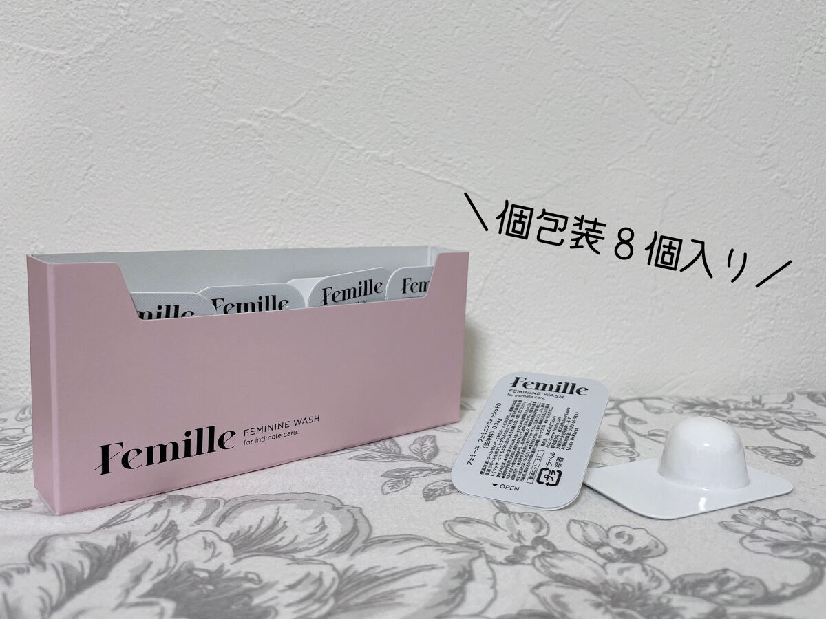フェミニンウォッシュFD 8 packs/Femille/デリケートゾーンケアを使ったクチコミ（2枚目）